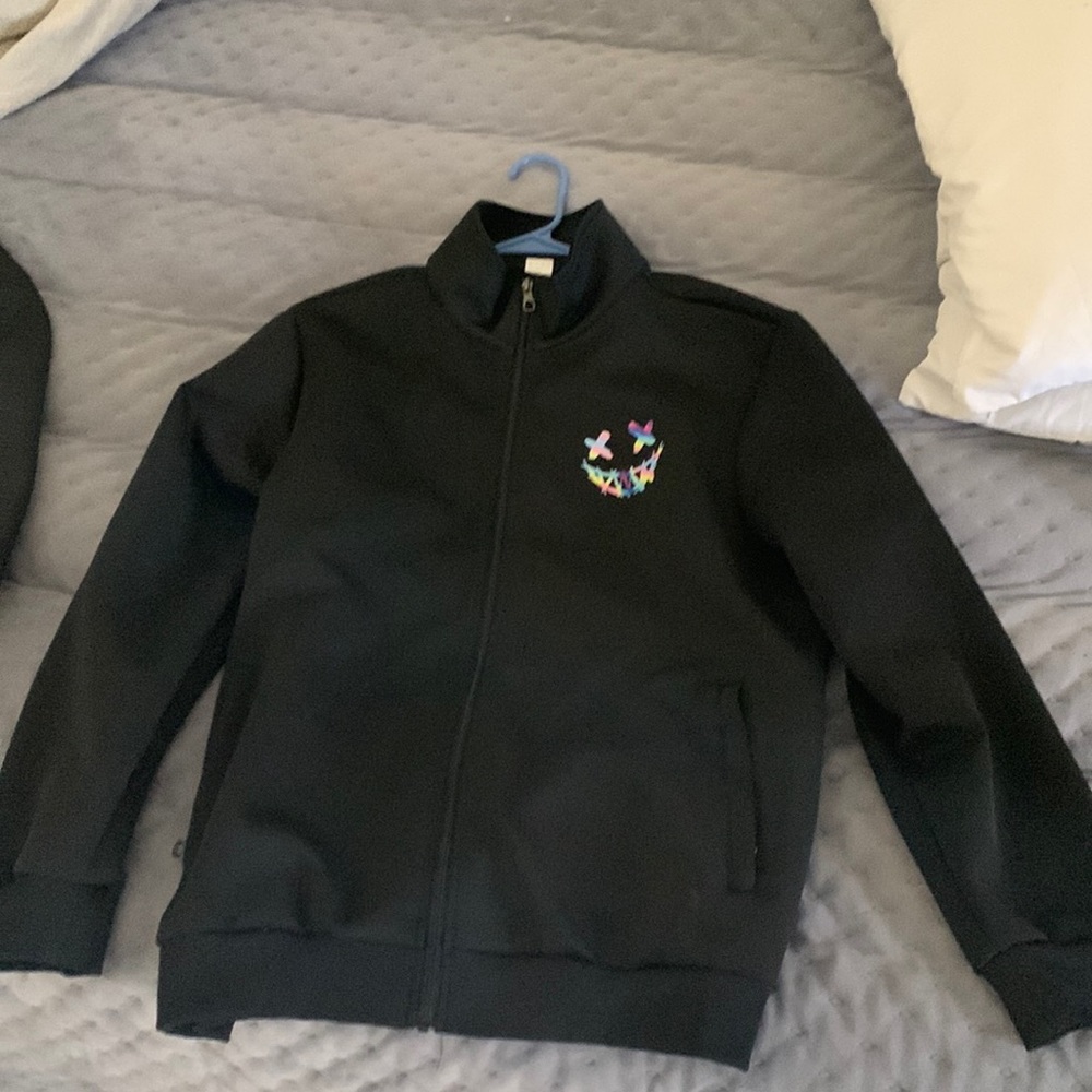 Smile track jacket fleece